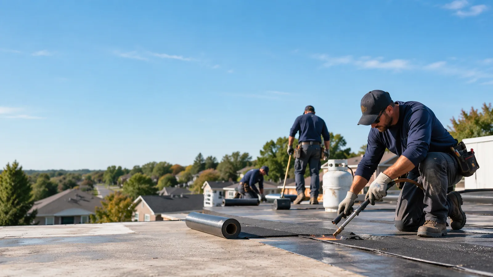 Flat Roof Leak Repair providers in Edelstein, IL